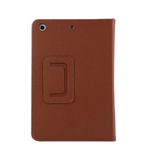 เคสแท็บเล็ตหนัง PU แบบพับได้สองตอน สำหรับ iPad Pro 13 M4 2024 รุ่นที่ 7 ลายหนังลิ้นจี่ สินค้าใหม่ - Product Image 1