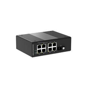 Oferta Especial: Switch Industrial Ethernet de 8 Puertos + 1SC, 10/100/1000Mbps, IP40, para Riel DIN - Product Image 1