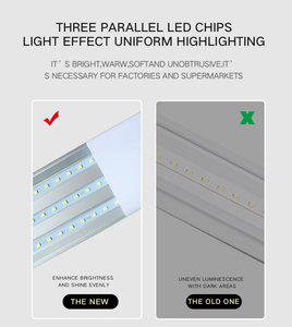 Nhà Máy bán hàng trực tiếp siêu sáng <span class=keywords><strong>LED</strong></span> Batten chiếu sáng dòng IP65 đánh giá Nhôm Cơ thể đèn - Product Image 4