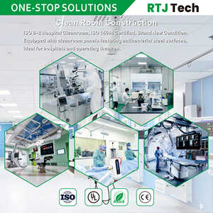 חדר נקי למעבדה GMP ISO 6-8, חדר נקי מודולרי, עיצוב מודולרי, חדר נקי טרומי לתעשיית האלקטרוניקה - Product Image 3