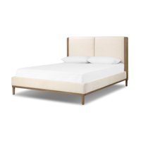 Lit en bois massif de luxe moderne, ensembles de chambre à coucher haut de gamme pour chambre principale