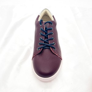 Professional Custom Unique Design Casual Sport Genuine <b>Leather</b> Lace up Breathable <b>Sneakers</b> - Product Image 4
