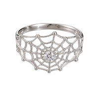 Bague en argent 925 avec moissanite ronde brillante de 4,5 mm, certifiée GRA, pour femme, idéale pour les fêtes d'Halloween