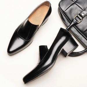 New style low-cut casual <b>shoes</b> men genuine leather formal British pointed-toe <b>shoes</b> <b>height</b>-<b>increasing</b> breathable men's <b>shoes</b> - Product Image 4