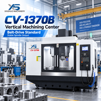Centre d'usinage vertical CNC 3 axes CV-1370B FANUC BT50 24/30 avec ATC à changement d'outil en 2,6s, fraiseuse robuste