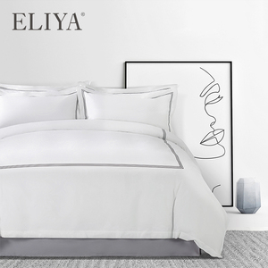 Linenpro Bộ Ga Trải Giường Vi Sợi Sang Trọng Sản Phẩm Khuyến Mại Bộ Ga Trải Giường Cỡ Queen 100% Cotton Cho Gia Đình Và Khách Sạn - Product Image 3