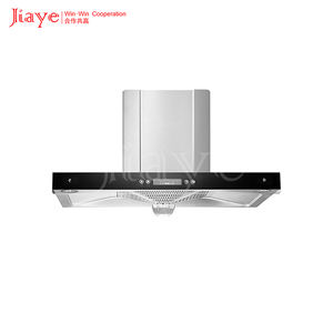 Hotte de cuisinière murale canalisée en forme de T Contrôle du capteur de verre avant Hotte de cuisinière domestique - Product Image 2