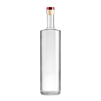 Bouteille de vin en verre Big Vodka 1500ml 150cl bouteille de liqueur unique avec liège