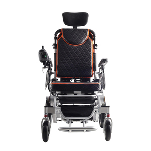 リモコン付きデュアル300wモーター電動車椅子 アルミ合金製リクライニング折りたたみ式電動車椅子 - Product Image 5