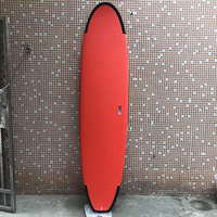 Planche de surf longboard en mousse IXPE super douce personnalisée avec pare-chocs EVA à la tête et à la queue, équipement de sports nautiques pour le surf