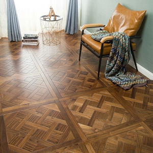 <span class=keywords><strong>Parquet</strong></span> de Mosaico de Nogal Negro, Suelo Compuesto de Estilo Americano, Nivel E0, 15 mm, para Sala de Estar y Dormitorio, Instalación <span class=keywords><strong>Flotante</strong></span>, 5 Años de Garantía - Product Image 5