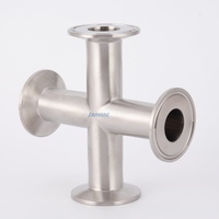 Coude de tuyauterie à serrage en acier inoxydable 304/316 DIN 3A, courbes à 90/180 degrés, résistant aux produits chimiques basse pression