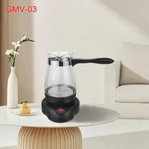 Arapça 0.6L cam geleneksel türk Pot makinesi/elektrikli Pot çay su ısıtıcısı GMV-03