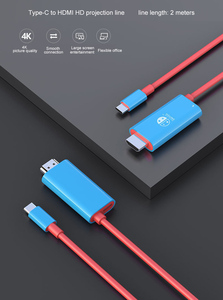 מפעל <span class=keywords><strong>oem</strong></span> <span class=keywords><strong>odm</strong></span> 2m usb c כדי hdmi כבל hdmi 4k 30hz מסך <span class=keywords><strong>Vga</strong></span> מחבר מסך <span class=keywords><strong>Vga</strong></span> - Product Image 5