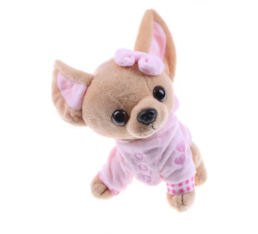 Đáng Yêu Chihuahua Dog Plush Toy Nhồi Bông Trẻ Em Tốt Nhất Hiện Tại 4 Màu Sắc/Đáng Yêu Giáng Sinh Quà Tặng Cho Trẻ Em Kawaii Valentine Quà Tặng