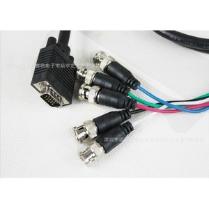 สายต่อขยายจอภาพ Vga ถึง 5 Bnc ยาว 1.5 ม. อุปกรณ์เสริมสำหรับกล้องวงจรปิด อะแดปเตอร์ วัสดุพีวีซี - Product Image 2