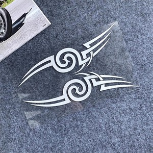 Autocollants de modification de <span class=keywords><strong>casque</strong></span>, autocollants décoratifs réfléchissants pour carrosserie de <span class=keywords><strong>moto</strong></span>, autocollants décoratifs pour la partie avant de la voiture, couvrant les rayures - Product Image 6