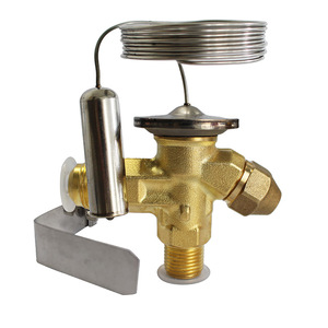 XK2 <b>Thermostatic</b> Expansion Valve Brass R404A R22 R134A Refrigeration Cooling High Pressure Temperature <b>Control</b> - Product Image 1