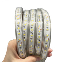 Bande lumineuse LED flexible étanche IP67, 90 SMD2835, 6500K, 5000K, 4000K, style CC, bande lumineuse LED pour éclairage extérieur