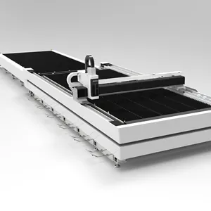 Ad alta potenza 12kw 20kw macchina di taglio laser scambiatore tavolo di alimentazione automatica 1530 4020