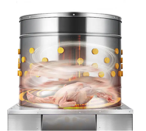 Hot Sale Automatic Steel <strong>Chicken</strong> <strong>Plucker</strong> for Poultry Farm New Machinery for Cleaning Plucking Birds Used Abattoir Slaughter Line - Product Image 1