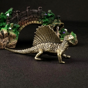 Statue de <span class=keywords><strong>dinosaure</strong></span> unique en laiton par Copper Crafts, idéale pour le salon, le bureau, cadeau pour <span class=keywords><strong>papa</strong></span> ou maman - Product Image 5