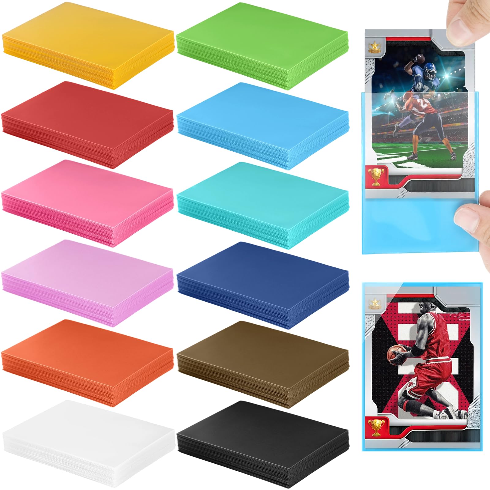 plastic card holder sleeves Semi Rigid Card Holders main image 1