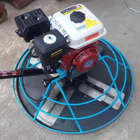 Machine à polir le béton et à lisser le mortier, portative et manuelle, pour le nivellement des routes, avec rayon de braquage court, garantie 1 an