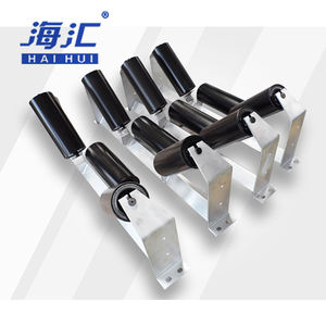 Pabrik Tiongkok tugas berat sabuk konveyor baja bingkai besi membawa melalui Idler roller Set untuk pertambangan batu bara - Product Image 5