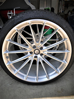 Ruedas Forjadas Personalizadas Forgex P103 de 18, 19, 20, 21 y 22 Pulgadas, 15 Radios, 5x112, 5x120, 5x130, Compatibles con BMW, Porsche, Audi, Mercedes