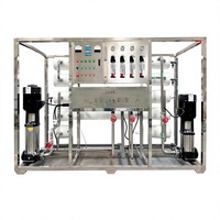 Système de purification d'eau par osmose inverse (RO) commercial de haute qualité avec filtre, pompe PLC et boîte de vitesses, garantie 1 an