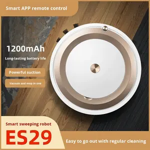 Robot Aspirador Inteligente Todo en Uno para el Hogar, Limpieza Inteligente, Control Remoto por Aplicación Móvil para Aspirar y Trapear - Product Image 4