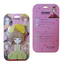 Emballage personnalisé en blister coulissant imprimé pour étui de téléphone portable, coque de smartphone, emballage de vente au détail