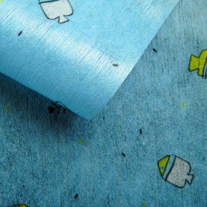 Non-tissé imprimé dessin animé en polypropylène (PP) pour masques faciaux pour enfants – Matière première non-tissée imprimée - Product Image 5