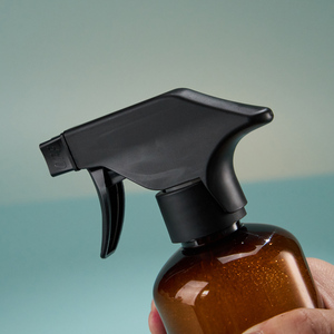 Pulvérisateur à gâchette professionnel en plastique noir mat pour bouteille d'eau, brume fine chimique, tailles 24/410, 28/400, 28/410, idéal pour le jardin - Product Image 4