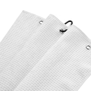 Giá Tốt Nhất Biểu Tượng Tùy Chỉnh Waffle Golf Khăn Từ Nhanh Chóng Khô Khăn Cho Câu Lạc Bộ Golf Thể Thao - Product Image 3