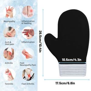 화학 요법 냉각 아이스 팩 장갑 손목을 보호하고 손 부종 제거 핫 & 콜드 팩 솔리드 젤 장갑. - Product Image 4