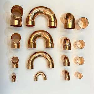 90-Degree Copper Elbow for R410 Copper Pipe Easy-Weld Socket Welding HVAC <b>Systems</b> Parts Central <b>Air</b> <b>Conditioning</b> Auxiliary - Product Image 4