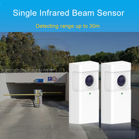 Sensor Infrarrojo para Exteriores de Nuevo Diseño, 12V, ABS, Detección de 30m, Certificado CE, Fotocélula de Haz Único para Barrera de Puerta/Abridor de Puerta Automático
