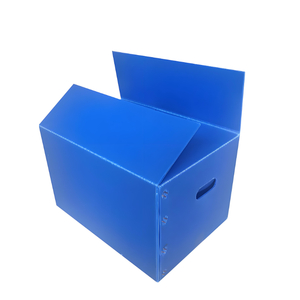 Nhà máy giá rẻ giá tái sử dụng <span class=keywords><strong>PP</strong></span> Poly hộp carton có thể gập lại sóng nhựa doanh thu vận chuyển trường hợp vận chuyển thùng - Product Image 2
