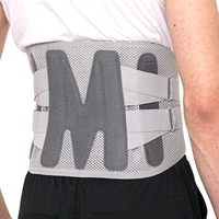 Ceinture de soutien lombaire respirante à double traction pour le soulagement des douleurs du bas du dos, hernie discale, sciatique