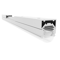 Kit complet de profilés LED en aluminium CMB Plus avec différentes lentilles d'angle de faisceau, embouts et clips pour projets d'éclairage personnalisés