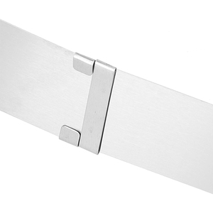 Stampo Quadrato Regolabile in <span class=keywords><strong>Acciaio</strong></span> Inossidabile per Torte, Mousse e Dessert - Strumento per Pasticceria - Product Image 3