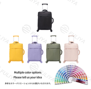 Fuliya Custom wasserdichtes Nylon Leichtes 20 "Business Carry on Trolley Case Gepäck taschen Kombination koffer Reisekoffer - Product Image 2