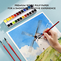 Rubens Sternenhimmel Aquarellpapier 230g/300g Malpapier 100% Baumwolle Geeignet für Aquarellmalerei-Anfänger