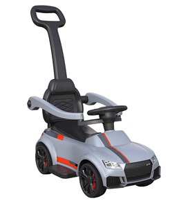 Voiture miniature rose à pousser pour bébé avec barre de poussée et musique, en plastique, pour les enfants de <span class=keywords><strong>2</strong></span> à 4 ans - Product Image 1