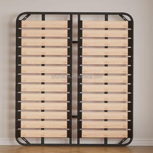 Modern Easy Assembly Portable Twin <b>King</b> <b>Size</b> <b>Frame</b> <b>Metal</b> Load-bearing <b>Bed</b> <b>Frame</b> - Product Image 4