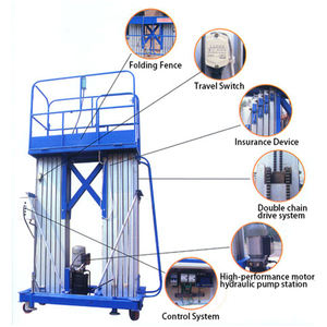 सबसे अच्छी कीमत फोल्डेबल इलेक्ट्रिक मचान लिफ्ट प्लेटफॉर्म लिफ्ट प्लेटफॉर्म आपूर्तिकर्ता प्लेटफॉर्म लिफ्ट - Product Image 6
