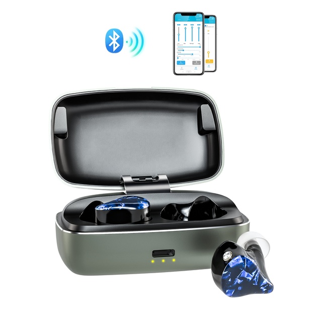 2024 Best Price App Controlled Medical Tws Hearing Aids with bluetooth Wireless Ear Hearing Aids