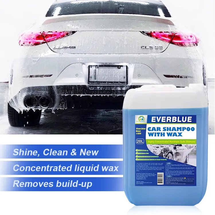 Alta concentrado car wash espuma shampoo 20 litros Car Wash espuma cera